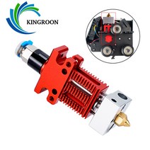 킹룬 KINGROON CR-6 SE 압출기 Creality CR-5 CR5 PRO CR6 조립 된 핫 엔드 키트 메탈 압출 프린트 헤드 3D 프린터 부품, One piece, 02 Two pieces