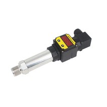 4-20ma 출력 압력 트랜스미터 LED 디스플레이 G1/4 12-36V 스테인레스 스틸 변환기 센서, [01] -1-1bar