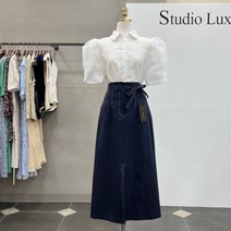 스튜디오럭스 스티치 스커트 FSDLMWSK09