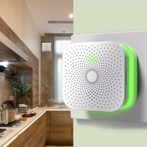 가스 누출 누설 측정기 감지기 휴대용 스마트 홈 메탄 프로판 가연성 lpg 센서 가정 안전 주방용 360도 소리 및 조명 경보, 오 플러그