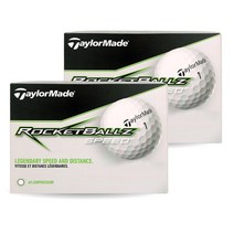 볼빅 비비드 무광 2피스 컬러 골프공 칼라볼 레드 12구 로고인쇄문의, 테일러메이드 로켓볼즈 2피스 12구, 1개