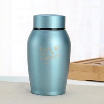 반려견화장 멀티 컬러 스테인레스 스틸 항아리, 08+8.5x18