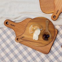 아트박스/홀린 Holin 마호가니 원목 도마 스퀘어+라운드 SET