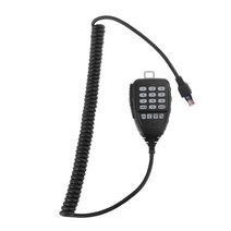 QYT KT-8900D KT-8900 KT-7900D MINI-9800 모바일 라디오 자동차 모바일 라디오 용 DTMF 스피커 마이크, 검은색