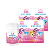 캐치티니핑 덴티캔디 아기 자이리톨 장인정신 에브리데이, 30g, 4개