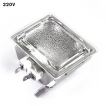 광파 오븐 레인지40W 110V 오븐 라이트 램프 홀더 및 G9 전구 500 ℃ 고온 방지 바베큐 레인지, 02 220V, 02 220V, 한개옵션1