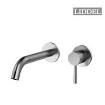 [리델] 3홀 벽매립 욕조수전 GW-5018-BN 니켈, 단품