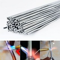 금속절단기 금속 범용 용접 와이어 1.6mma 솔루션 플럭스 코어 막대 알루미늄 제품의 저온, 01 silver_02 30 pcs
