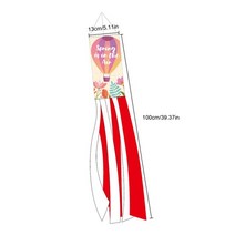 풍향계 풍속계 풍향 웨더 베인 정원 바람개비 방수 규모 공항 windsock 밝은 흰색, 씨 1