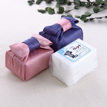 고서임의 천일염 300g 함초소금 택1 핑크블루 나비매듭 답례품, 1개, 핑크블루 천일염 300g