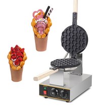 홍콩 에그와플 메이커 상업 전기 110V 220V 계란 거품 와플 기계 eggettes 철 케이크 오븐, Normal bubble waffle+220V+AU