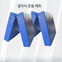 접이식 체육관매트 충격흡수 바닥매트 태권도 미끄럼방지 패드 층간소음 방음매트 체조 운동, 제원 300x200x20cm 40 밀도, 1개