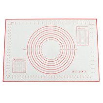 밀가루반죽기 소형 배합기 40x60cm 반죽 매트 실리콘 베이킹 피자 케이크 메이커 패스트리 주방 요리 그릴, 02 Red