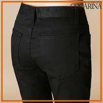 코카리나 여성용 트루아 컬러 면바지 사계절 베이직 스판 여자면바지
