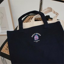 험블 험블 프레쉬밀크 프린팅 텀블러 캔버스 에코백 (7458615)