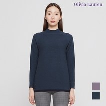올리비아로렌 홀가먼트 하프넥 니트 풀오버 VOBBLWS1216