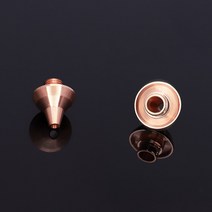 용접 부품 CO2 토치 재료 섬유 레이저 절단 소모품 MAZAK 3D 구리 노즐 파이프 예비 부품 단일 레이어 로봇, 01 M5 Single layer_04 1.8mm