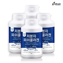 저분자 피쉬 콜라겐 170g 어류 피시 국내산, 4병