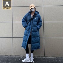 롱패딩 점퍼 빅사이즈 보온 여성 코트