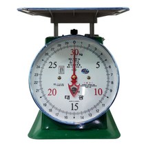 태광 지시 저울 30kg 국내생산 바늘 저울 시장