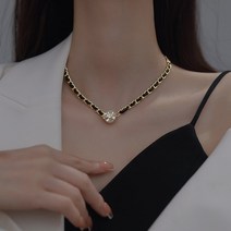 Ssysomey 실버925 14k 로즈골드 18K도금 목걸이 고품격 디자인 순은 목걸이