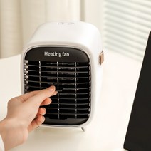 온풍기 가정용 벽걸이 욕실 업소용 전기 차량용 이동식 원룸 프리마켓, 화이트