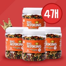 벨버드 져키킹 강아지 간식 S 1kg 1+1+1+1 대박사은품, 4_네츄럴코어 간식 3종, 져키킹S 1+1+1+1(1kgX4)