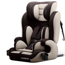 더블쿠션 프리미엄카시트 토들러 컵홀더 주니어 신생아 4세 일체형 회전형 어린이집 카시트, 단일사이즈, 밝은 그레이