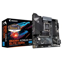 [GIGABYTE] B660M AORUS ELITE D4 피씨디렉트 (인텔B660/M-ATX)