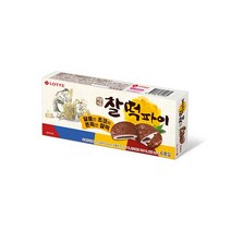 롯데 명가찰떡파이 오리지날 210g 사무실간식 자꾸만손이가는 영양만점 탕비실, 29개