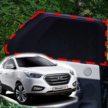 기어가 차박 모기장 방충망 투싼ix, SUV/RV-1열(좌+우)+세차타월