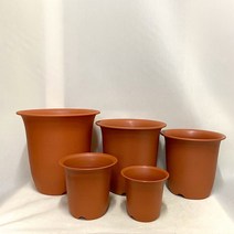 황토 플라스틱 화분, 황토플라스틱화분_8호