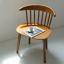 밀랑 발리 원목 식탁 인테리어 의자 4colors, 내추럴