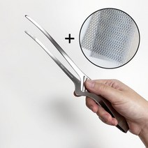 일본 명품 세워지는 요리 핀셋 캠핑 주방 고기 집게, 토다이집게 24cm(사은품-그물망 수세미1매)