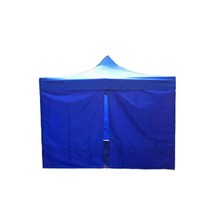 체육대회 천막 사면 불투명 바람막이 지퍼형 4매 세트 2.5x3.75m 색상다양, 2.5X3.75 블랙