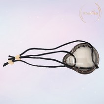 Khaniza 아쿠아 쉴드 백내장 렌즈삽입술 스마일 라식 라섹 수술 후 안구 눈 보호 안대 스트랩 의료용 가드, 아쿠아쉴드, 브라운 스트랩형 1개