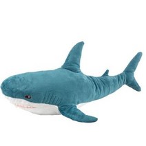 이케아 동물인형 상어 곰 강아지 공룡 사자 토끼 봉제인형 모음, E-2) 상어 인형 100cm