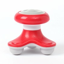 [더하이콘] 괄사마사지 문어발 USB 소형안마기 휴대용 건전지 목 어깨 핸드안마
