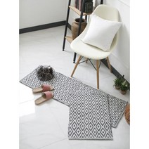 더러움방지 세탁가능 이쁜디자인 욕실매트 주방 침실바닥 발 주방매트 침실 이사용품, 발매트