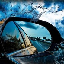 자동차 사이드 미러 코팅 필름 방수 필름 100x100 1p, 옵션:1P-100x100 사이즈-사각