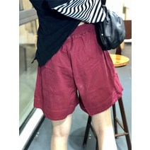 여자린넨반바지 코튼린넨 여성패션 여름옷 뉴타입
