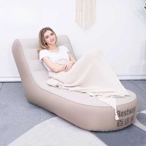 캠핑에어베드 풍선소파 아웃도어 경량 에어매트, A