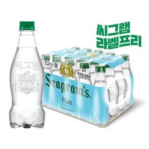 씨그램 450ml 플레인 라벨프리 탄산수 탄산음료, 60개