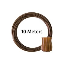 3D프린팅 필라멘트 3D펜 부속품 LeoPlas 1.75mm 10 및 20 m PETG 샘플 FDM 3D 프린터 펜 소모품 인쇄 용품 플라스틱 소재, 27 Brown 10m 30g