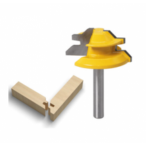 트리머비트 45도 조인트비트 6mm 8mm 루터용 트리머용, 45JOIN386