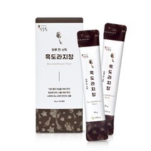 하루 한포 건강 스틱 흙도라 지청 도라지 도라지꿀 흙도라지 국산 맛있는청 허니 발효도라, 흑도라지청 10g X 15포