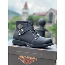 싼타팡 할리데이비슨 워커 부츠 남녀공용 오토바이 슈즈 Harley Davidson, 혼합색상