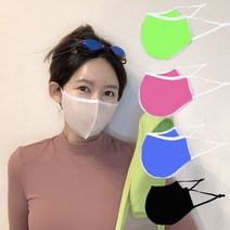 수영장 마스크 워터파크 오션월드 여름용 해수욕장 물놀이용 방수천원단 방수마스크, 핑크