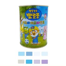 친환경페인트 900ML 8종택1 벽지용페인트 철재페인트, 색상_포비화이트블루