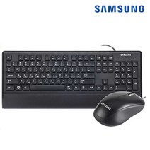 삼성전자 SKP-1000B 유선 키보드 마우스 세트 정품, 블랙